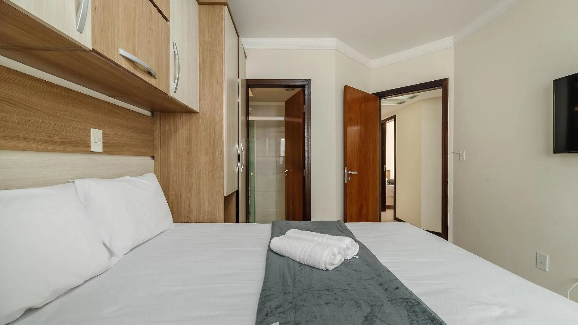 Apto Vista Mar C/ Churrasq. A 50M Da Praia Att0602 Итапема Апартаменты